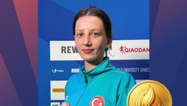 Şevval Çakal’dan Dünya Yaz Üniversite Oyunları’nda altın madalya