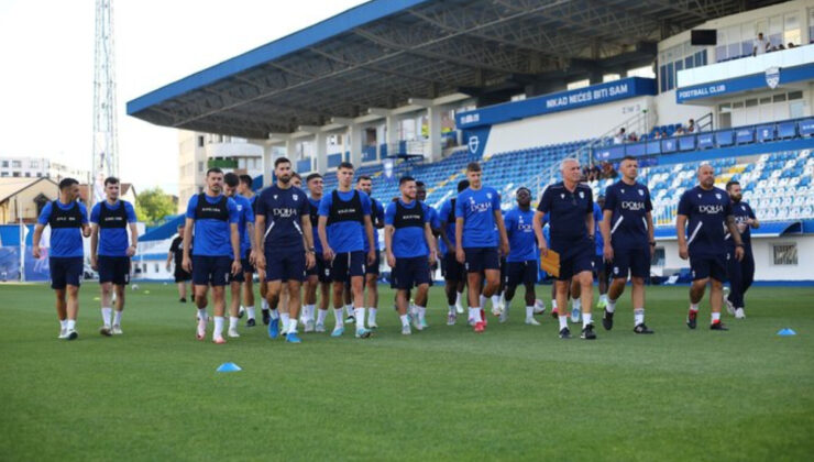 Sırbistan’da Müslüman nüfusa sahip kentin kadrosu Novi Pazar, birinci Avrupa maçına çıkacak