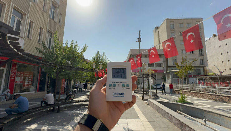 Şırnak Silopi’de termometreler 50 dereceyi aştı