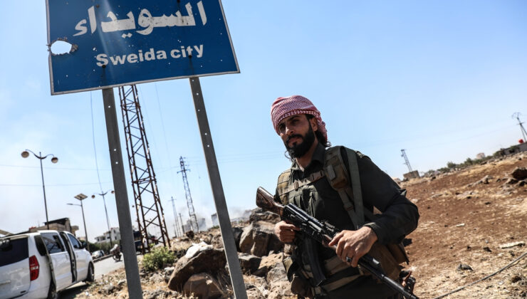 Suriye’nin Süveyda bölgesinde çatışmalar durdu