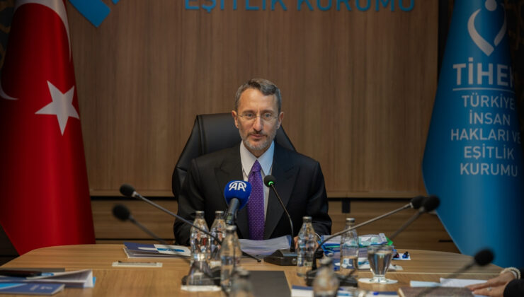 TİHEK yeni periyoda Fahrettin Altun liderliğinde başladı