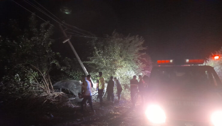 Tokat’ta tarlaya düşen arabadaki 6 kişi yaralandı