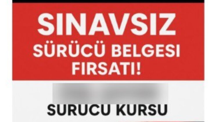 Toplumsal medyada dolandırıcı tuzağı: İmtihansız ehliyet palavrasına dikkat