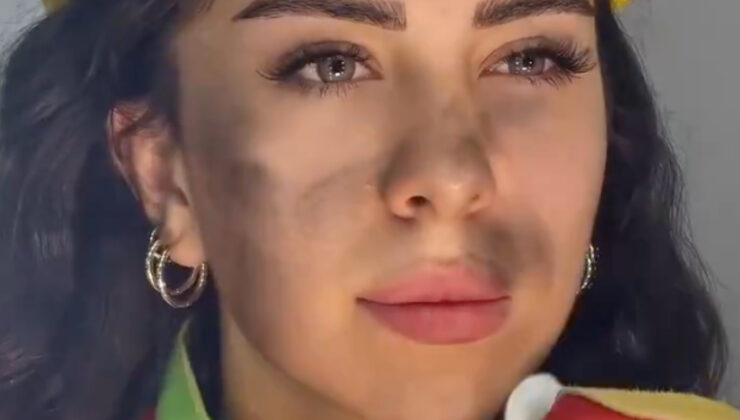 Toplumsal medyada yangınlarla dalga geçti, itfaiye makyajı yaptı