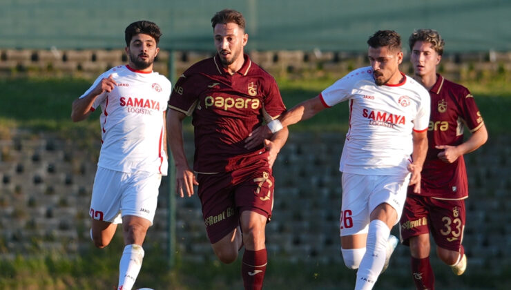 Trabzonspor, hazırlık maçında Araz Nahçıvan’a yenildi