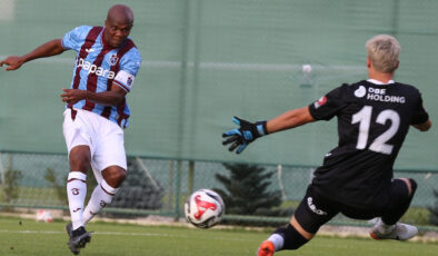 Trabzonspor hazırlık maçında Ümraniyespor’u 3 golle geçti