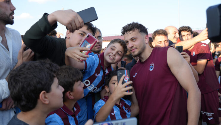 Trabzonspor’un taraftar buluşmasında izdiham
