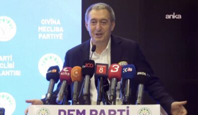 Tuncer Bakırhan’dan dikkat çeken çıkış: Neden Cumhurbaşkanı da Kürt olmasın