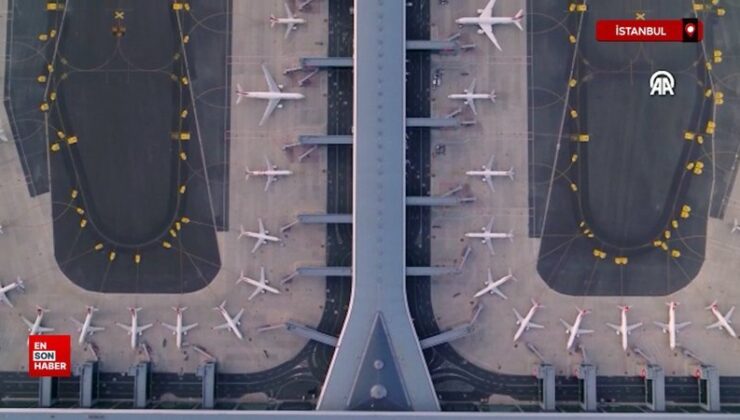 Türk hava alanında günlük transit uçuş ve uçak trafiğinde rekor kırıldı