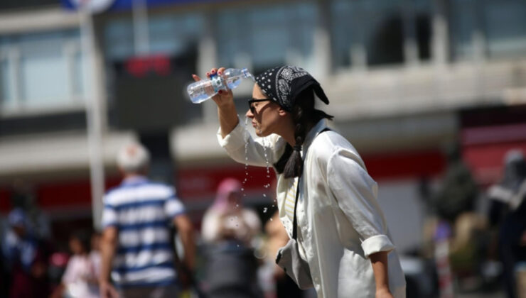 Türkiye’de hava sıcaklığı 6 vilayette 40 derecenin üzerine çıktı