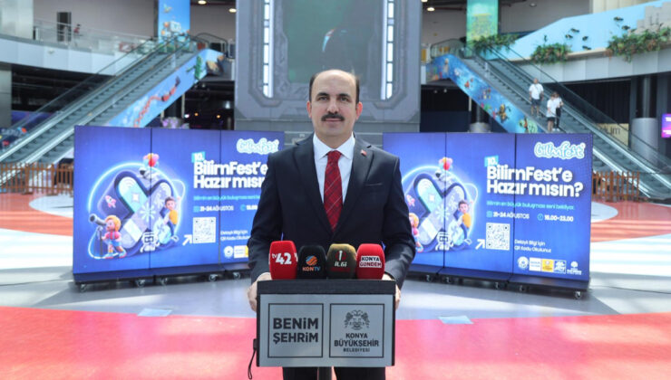 Uğur İbrahim Altay, tüm Türkiye’yi 10. Konya Bilim Şenliği’ne davet etti