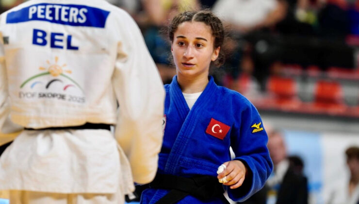 Ulusal judocu Yağmur Yılmaztürk’ten EYOF’ta gümüş madalya