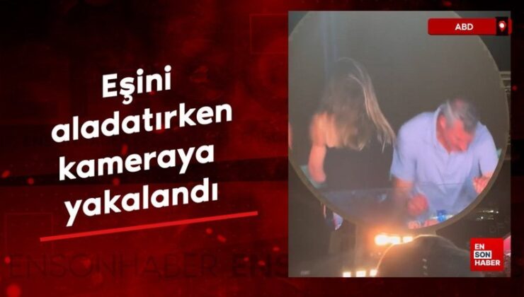 Ünlü CEO eşini aldatırken kameraya yakalandı