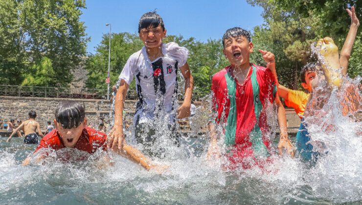 Yaz sıcağı Diyarbakır’da tepe yaptı: 48 derece