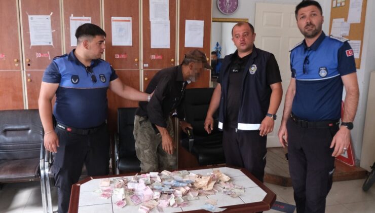 Yozgat’ta dilencinin cebinden 7 bin lira çıktı