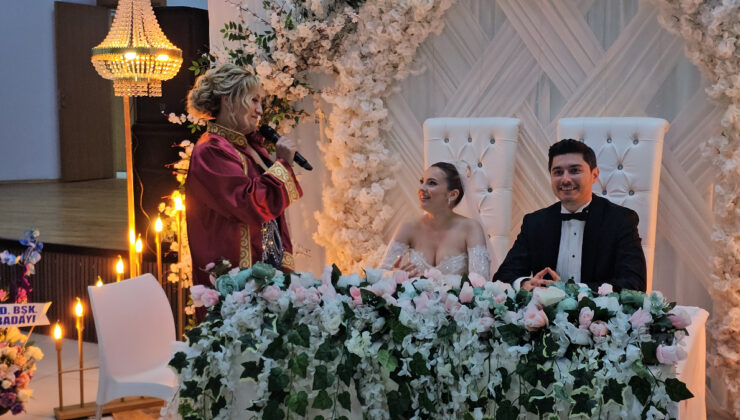 Zonguldak’ta nikah memuru anne kızının nikahını kıydı