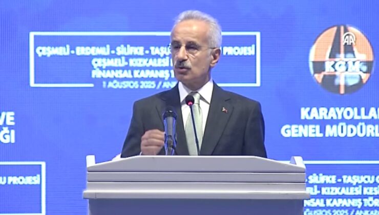 Abdulkadir Uraloğlu: Çeşmeli-Kızkalesi Otoyolu’yla, yıllık 2,2 milyar TL tasarruf sağlanacak