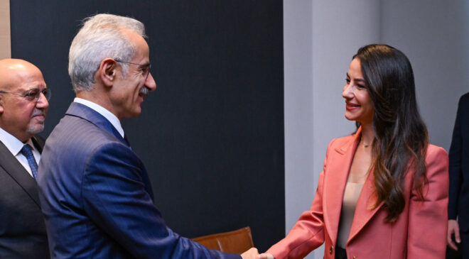 Abdulkadir Uraloğlu, Gürcistan Ekonomi Bakanı Kvrivishvili ile görüştü