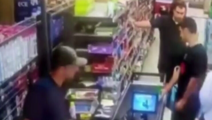 Adıyaman’daki bir markette dehşet dolu anlar: Elindeki bıçakla soygun yaptı