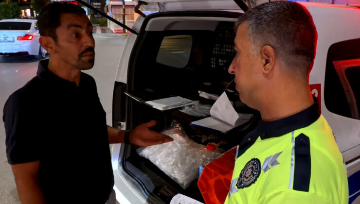 Aksaray’da direksiyon başında alkollü yakalanan şoför cezadan kaçamadı