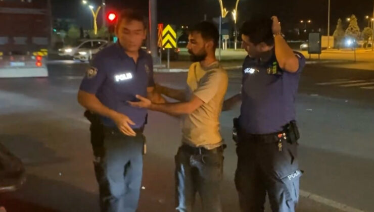 Aksaray’da kaza yapan alkollü ve ehliyetsiz şoförden pes dedirten konuşma