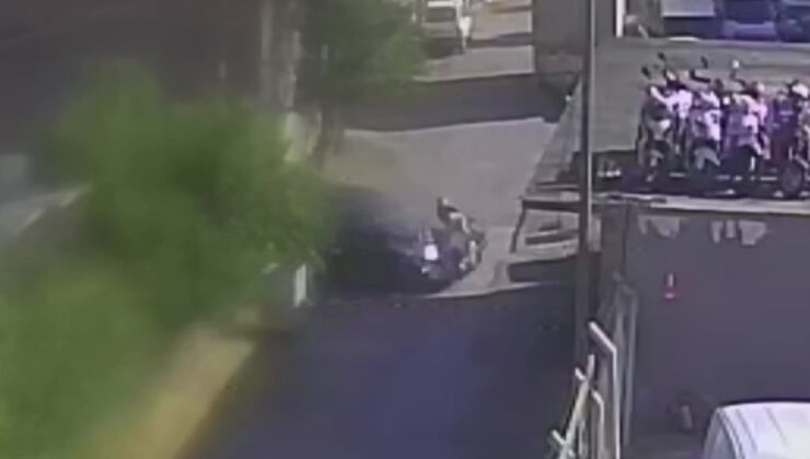 Amasya’da kaskı sayesinde vefattan döndü