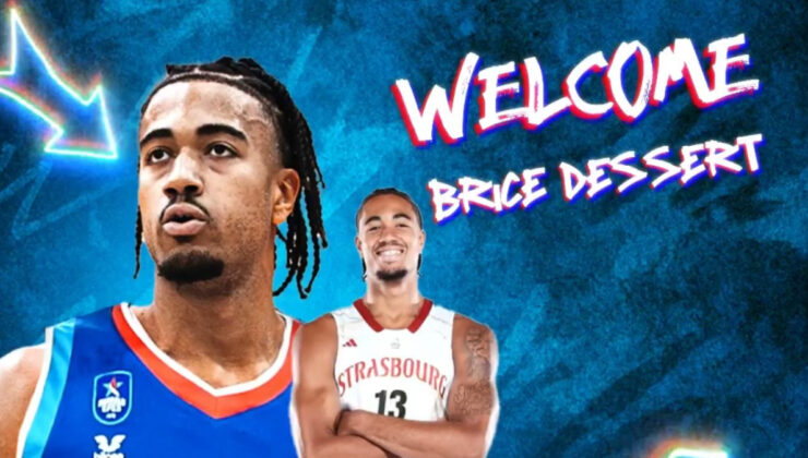 Anadolu Efes takımını Brice Dessert ile güçlendirdi
