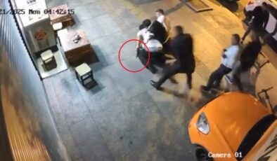 Ankara’da cümbüş merkezi önünde silahlı hengame çıktı: O anlar kameraya yansıdı