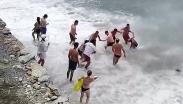 Antalya’da boğulma tehlikesi geçirdi, vatandaşlar seferber oldu