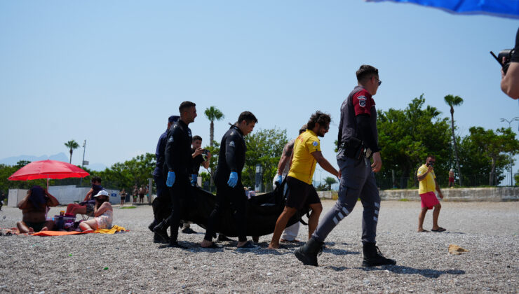 Antalya’da kıyıda bedeninde kesikler bulunan bir erkek cesedi bulundu