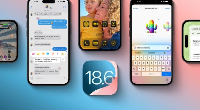 Apple, iOS 18’in son güncellemesi olması beklenen iOS 18.6’yı yayınlandı
