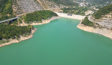 Bartın’da kuraklık nedeniyle barajlardaki su düzeyi düştü