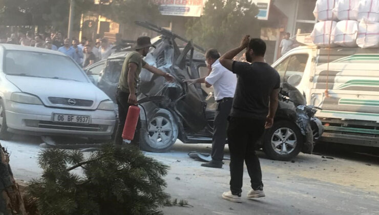 Bitlis’te freni boşalan tır, 8 araca çarptı