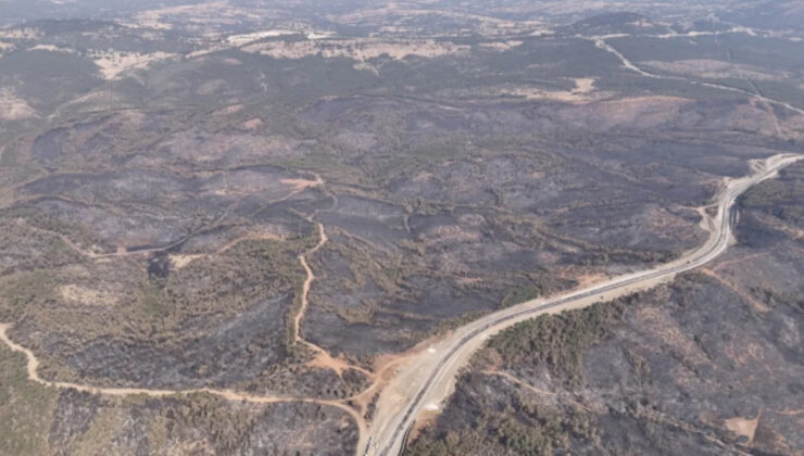 Bursa Orhaneli-Harmancık yangını denetim altına alındı