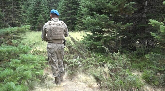 Bursa’da Mehmetçik, orman yangınlarına karşı nöbette