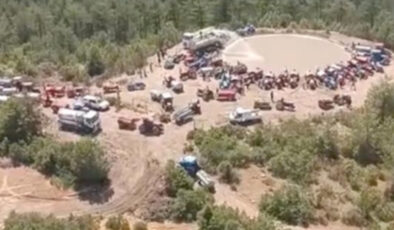 Bursa’da orman yangınına karşı dayanışma: Vatandaşlar helikopterleri susuz bırakmadı