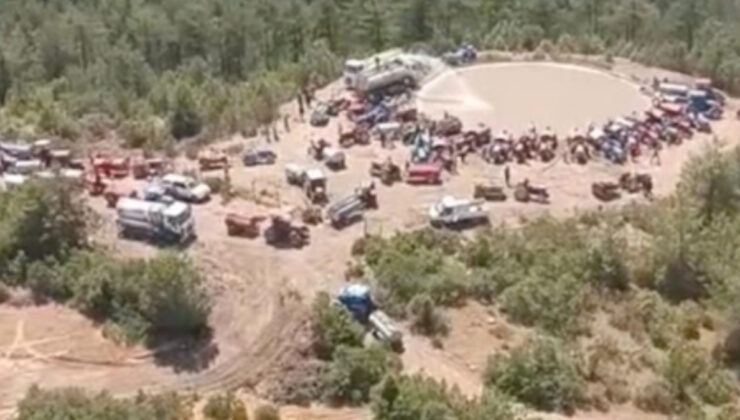 Bursa’da orman yangınına karşı dayanışma: Vatandaşlar helikopterleri susuz bırakmadı