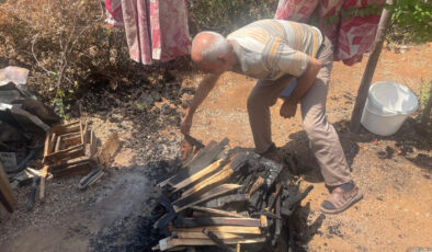 Bursa’daki yangında 300 kovan arı telef oldu