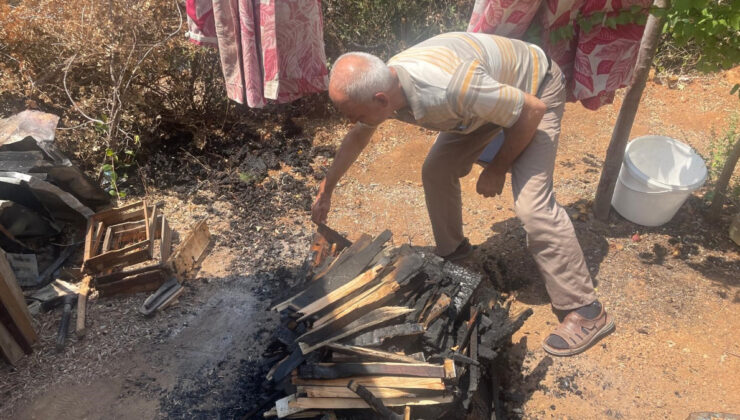 Bursa’daki yangında 300 kovan arı telef oldu