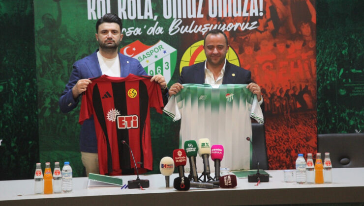 Bursaspor ve Eskişehirspor ortasında dostluk maçı
