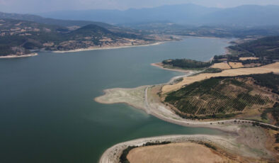 Çanakkale’de barajdaki su düzeyi, 2 ayda yüzde 83’ten 40’lara geriledi
