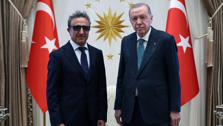 Cumhurbaşkanı Erdoğan, Hamdi Ulukaya’yı kabul etti
