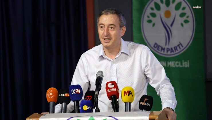 DEM Partili Tuncer Bakırhan’dan ‘terörsüz Türkiye’ sürecini eleştirenlere sert reaksiyon