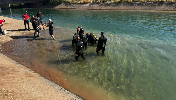 Diyarbakır’da sulama kanalına giren çocuktan acı haber