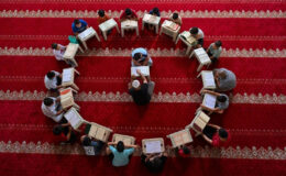 Down sendromlu Enes, Gaziantep’te Kur’an kursunun sevinci oldu