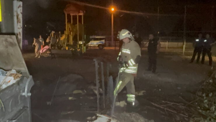 Düzce’deki anız yangını 20 bin nüfuslu mahalleyi elektriksiz bıraktı