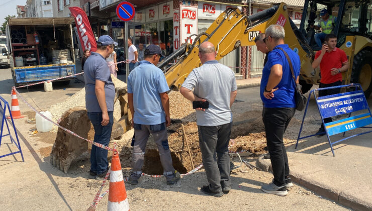 ESKİ’nin altyapı çalışmasında göçük: 2 yaralı