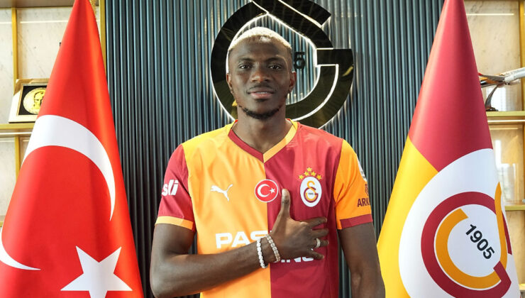 Galatasaray, Victor Osimhen’i resmen duyurdu