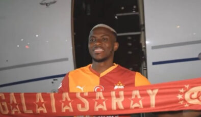 Galatasaray’ın yeni transferi Victor Osimhen İstanbul’da