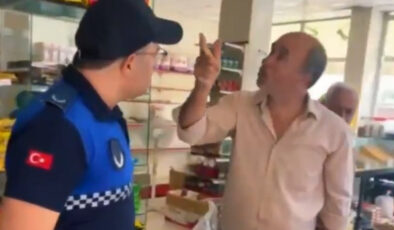 Gaziantep’te tarihi geçmiş eser satan marketin sahibi zabıtalara saldırdı